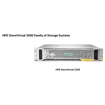 HPE StoreVirtual 3000 Family of Storage Systems
