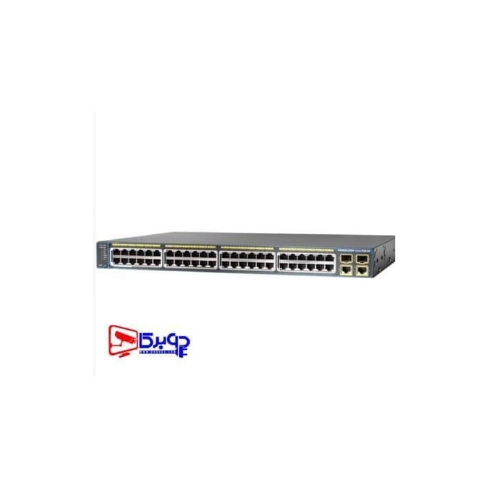 سوییچ مدیریتی 48 پورت Cisco مدل WS-C2960-48PST-L