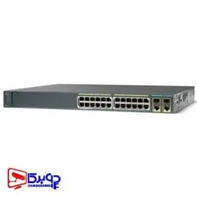 سوییچ مدیریتی 24 پورت Cisco مدل (ref) WS-C2960-24PC-L