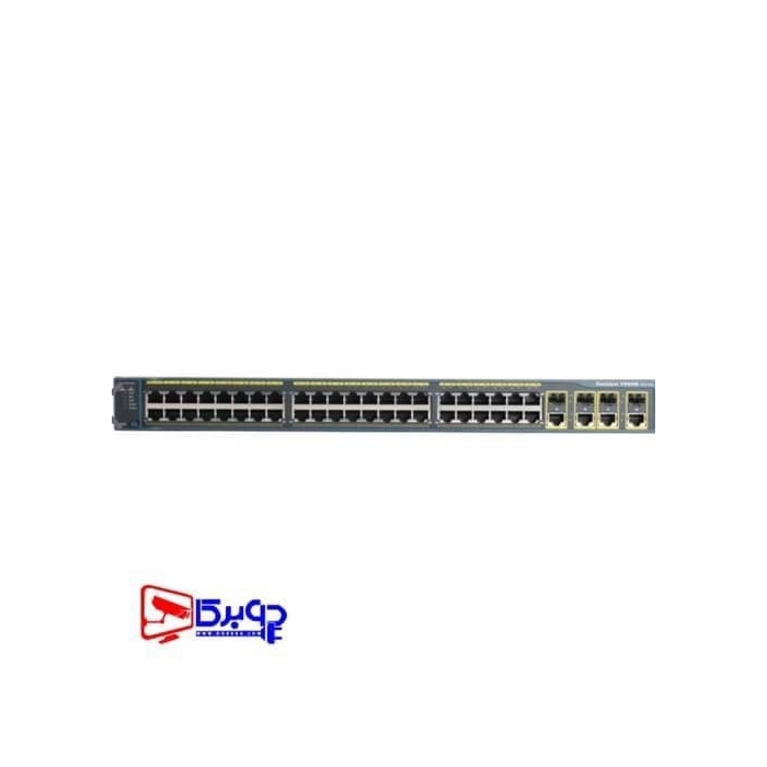سوییچ مدیریتی 48 پورت Cisco مدل (ref) WS-C2960G-48TC-L