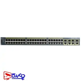 سوییچ مدیریتی 48 پورت Cisco مدل (ref) WS-C2960G-48TC-L