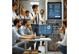 کانفیگ اولیه سرور hp